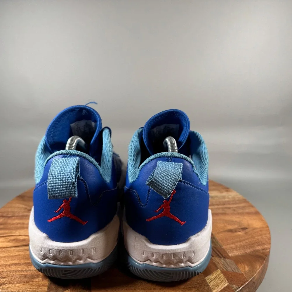 Jordan One Take 4 Game‎ Royal Basketball Shoes Men's Size 9 Blue Red Sneakers